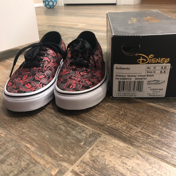 vans disney mickey shoes